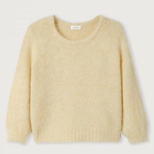 American Vintage Foubay Sweater yellow alpaga